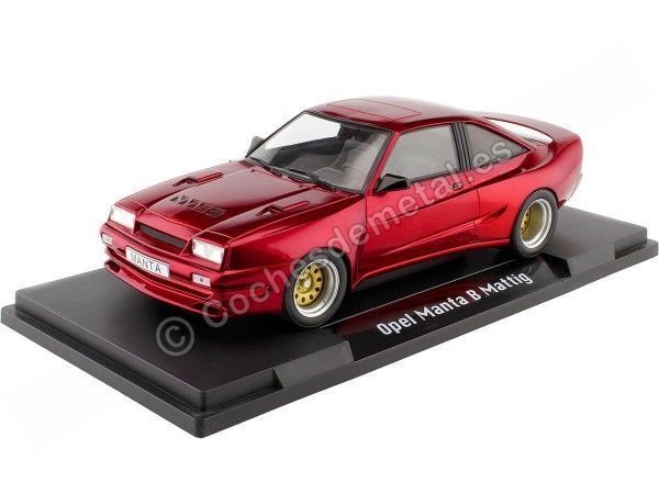 Cochesdemetal.es 1991 Opel Manta B Mattig Rojo Bicapa 1:18 MC Group 18424