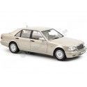 Cochesdemetal.es 1997 Mercedes-Benz S600 V12 (W140) Plateado Ahumado 1:18 Norev HQ 183723