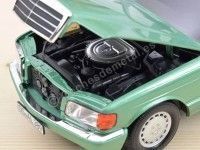 1991 Mercedes-Benz 560 SEL W126 Verde Metalizado 1:18 Norev HQ 183469