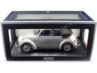 1973 Volkswagen VW 1303 Cabriolet Plateado 1:18 Norev 188530