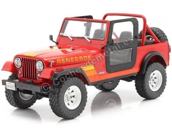 1983 Jeep Renegade CJ-7 "Terminator + Sarah Connor" 1:18 Greenlight...