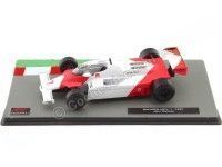 1981 McLaren MP4/1 Nº7 John Watson Blanco Rojo 1:43 Editorial Salvat F1 25