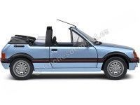 1989 Peugeot 205 CTI MK1 Convertible Azul Azzuro 1:18 Solido S1806203