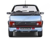 1989 Peugeot 205 CTI MK1 Convertible Azul Azzuro 1:18 Solido S1806203