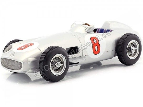 Cochesdemetal.es 1955 Mercedes-Benz W196 Nº8 Juan Manuel Fangio Campeón Mundial F1 1:18 Werk83 W1801803
