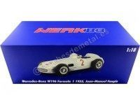 Cochesdemetal.es 1955 Mercedes-Benz W196 Nº2 Juan Manuel Fangio GP F1 Mónaco Campeón del Mundo 1:18 Werk83 W1801806