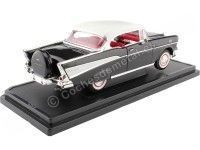 1957 Chevrolet Bel Air Hard Top Negro/Blanco 1:18 Road Signature 92109