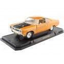 Cochesdemetal.es 1970 AMC Rebel Machine Naranja/Negro 1:18 Lucky Diecast 92778