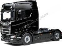 Cochesdemetal.es 2021 Cabeza Tractora Scania S580 Highline Negro Master 1:24 Solido S2400303