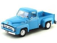 1953 Ford F-100 Pickup Azul Claro 1:18 Lucky Diecast 92148 Cochesdemetal 1 - Coches de Metal 