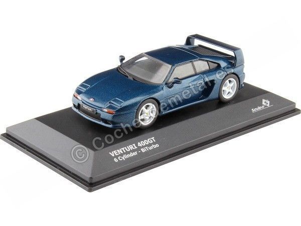 Cochesdemetal.es 1994 Venturi 400 GT Azul Metalizado 1:43 Solido S4313401