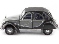 1982 Citroen 2CV 6 Charleston Gris/Negro 1:24 Welly 24009