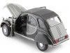 1982 Citroen 2CV 6 Charleston Gris/Negro 1:24 Welly 24009