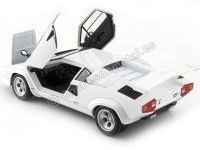 1974 Lamborghini Countach LP 5000 S Blanco 1:24 Welly 24112