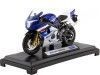 Cochesdemetal.es 2008 Suzuki GSX-R 750 Azul/Blanca 1:18 Welly 12803