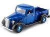 Cochesdemetal.es 1937 Ford Pickup Azul 1:24 Motor Max 73233