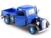 1937 Ford Pickup Azul 1:24 Motor Max 73233