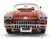 Cochesdemetal.es 1958 Chevrolet Corvette Convertible Rojo 1:18 Motor Max 73109