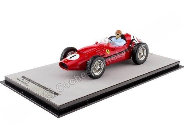 Cochesdemetal.es 1958 Ferrrai Dino 246 Nº1 Peter Collins Ganador GP F1 Inglaterra 1:18 Tecnomodel TMD18-116B