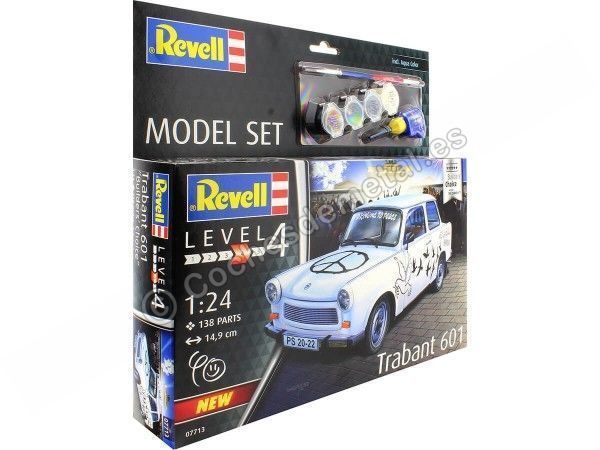 Cochesdemetal.es 1989 Trabant 601 "Plastic Model Kit" Blanco 1:24 Revell 67713