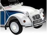 1986 Citroen 2CV Cocorico "Plastic Model Kit" Blanco/Azul/Rojo 1:24...