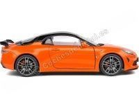 2023 Alpine A110S Pack Aero Naranja/Negro 1:18 Solido S1801617
