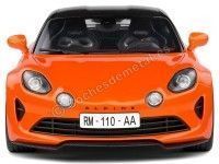2023 Alpine A110S Pack Aero Naranja/Negro 1:18 Solido S1801617