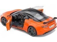 2023 Alpine A110S Pack Aero Naranja/Negro 1:18 Solido S1801617