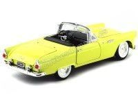 1955 Ford Thunderbird Convertible Amarillo 1:18 Lucky Diecast 92068 Cochesdemetal 2 - Coches de Metal 