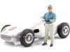 Cochesdemetal.es 1955 Figura de Resina Juan Manuel Fangio "Leyendas de las Carreras Años 50, Figura A" 1:18 American Diorama ...