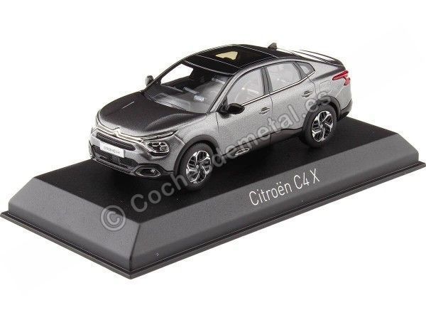 Cochesdemetal.es 2023 Citroen C4 X Gris Platino 1:43 Norev 155481