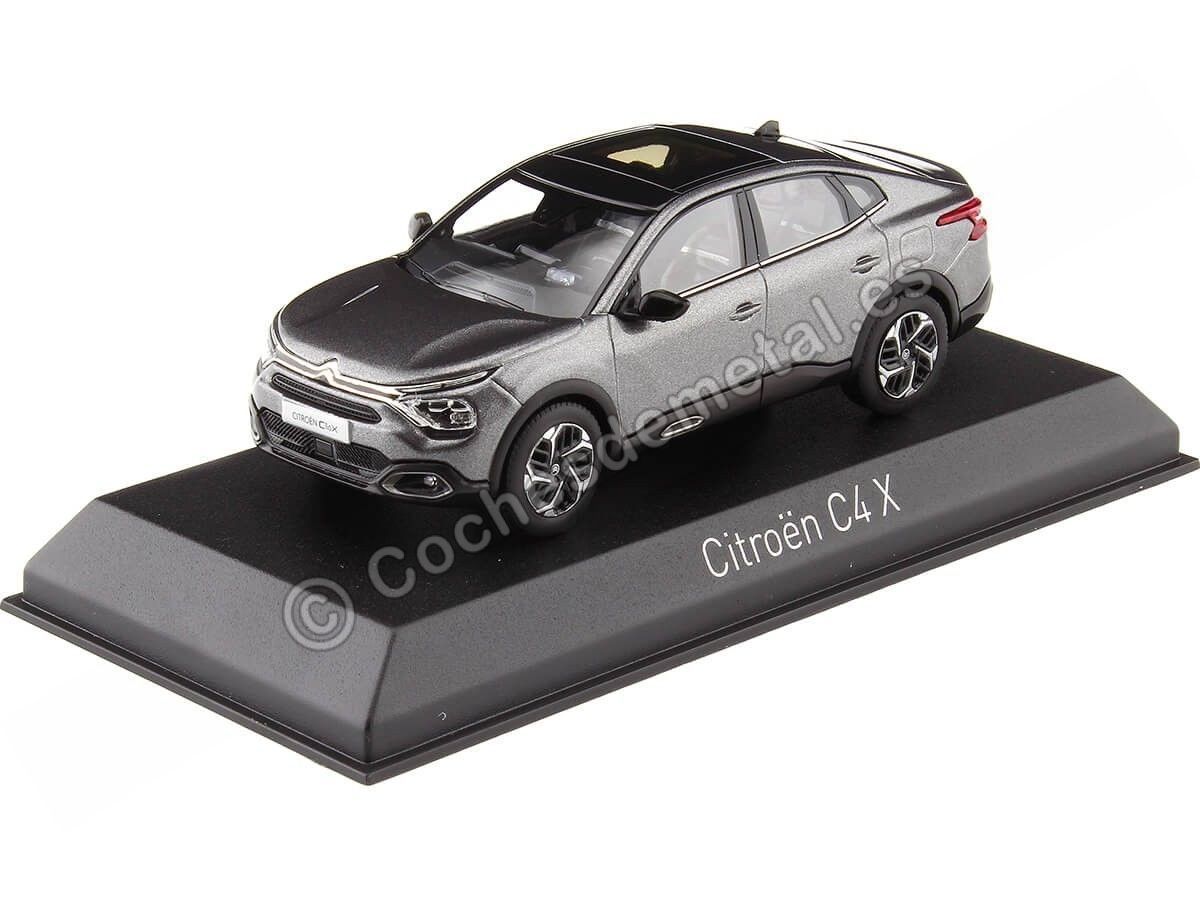 2023 Citroen C4 X Gris Platino 1:43 Norev 155481