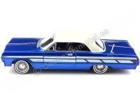 1964 Chevrolet Impala Lowrider Azul/Blanco 1:24 Motor Max 79021