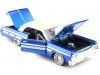 1964 Chevrolet Impala Lowrider Azul/Blanco 1:24 Motor Max 79021