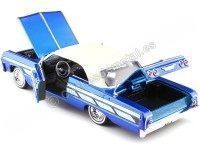 1964 Chevrolet Impala Lowrider Azul/Blanco 1:24 Motor Max 79021