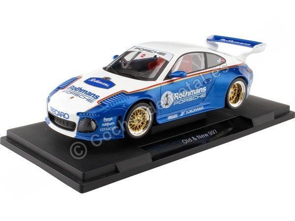 2020 Porsche 997 (935) Nº1 Old & New Rothmans Blanco/Azul 1:18 MC G...