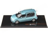 2007 Skoda Roomster Azul Claro Metalizado 1:43 IXO Models CLC472N.22