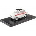 1960 Fiat 500 Blanco/Rojo 1:24 WhiteBox 124182