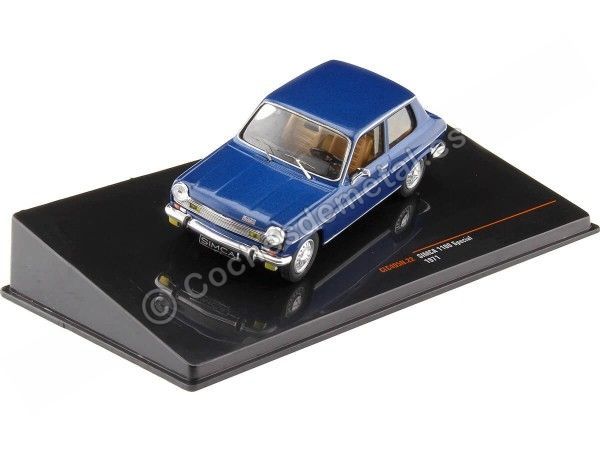 1971 Simca 1100 Special Azul Metalizado 1:43 IXO Models CLC495N.22