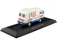 1984 Furgoneta Pegaso Sab J4 "Bimbo" [B-3718-GZ] Blanco/Azul 1:43 Salvat PEG021