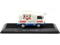 1984 Furgoneta Pegaso Sab J4 "Bimbo" [B-3718-GZ] Blanco/Azul 1:43 Salvat PEG021