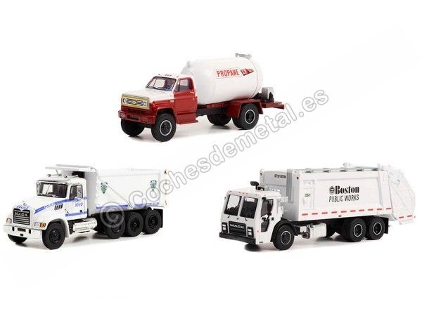 Lote de 3 Modelos "H.D. Trucks Series 16" 1:64 Greenlight 45160 Lot...