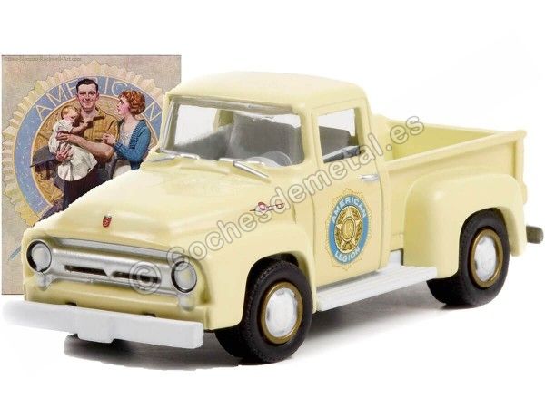 1956 Ford F-100 "Norman Rockwell Series 4" 1:64 Greenlight 54060B