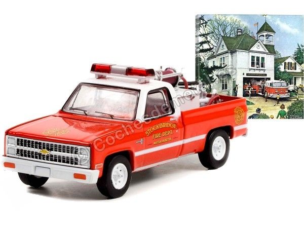 1981 Chevrolet K20 Fire Department "Norman Rockwell Series 4" 1:64 ...