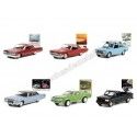 Lote de 6 Modelos "Vintage Ad Cars Series 7" 1:64 Greenlight 39100