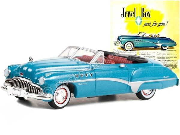 1949 Buick Roadmaster "Vintage Ad Cars Series 8" 1:64 Greenlight 39110A