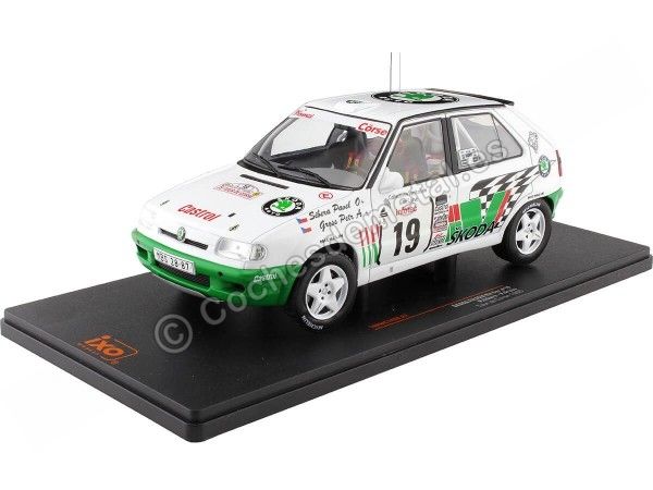 1995 Skoda Felicia Kit Car Nº19 Sibera/Gross Rally Tour de Corse 1:18 IXO Models 18RMC149B.22