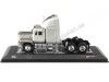 1988 Cabeza Tractora GMC General SBFA de 3 Ejes Plateado 1:43 IXO Models TR166.22