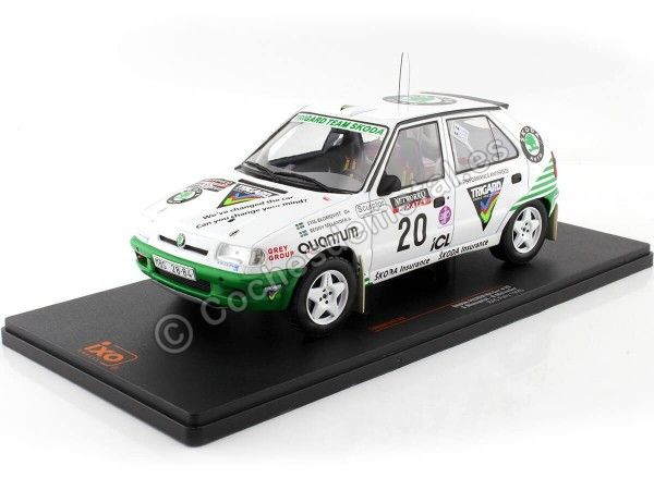 Cochesdemetal.es 1995 Skoda Felicia Kit Car Nº20 Blomqvist/Melander RAC Rally 1:18 IXO Models 18RMC147.22