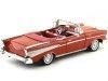 Cochesdemetal.es 1957 Chevrolet Bel Air Open Convertible Rojo 1:18 Motor Max 73175